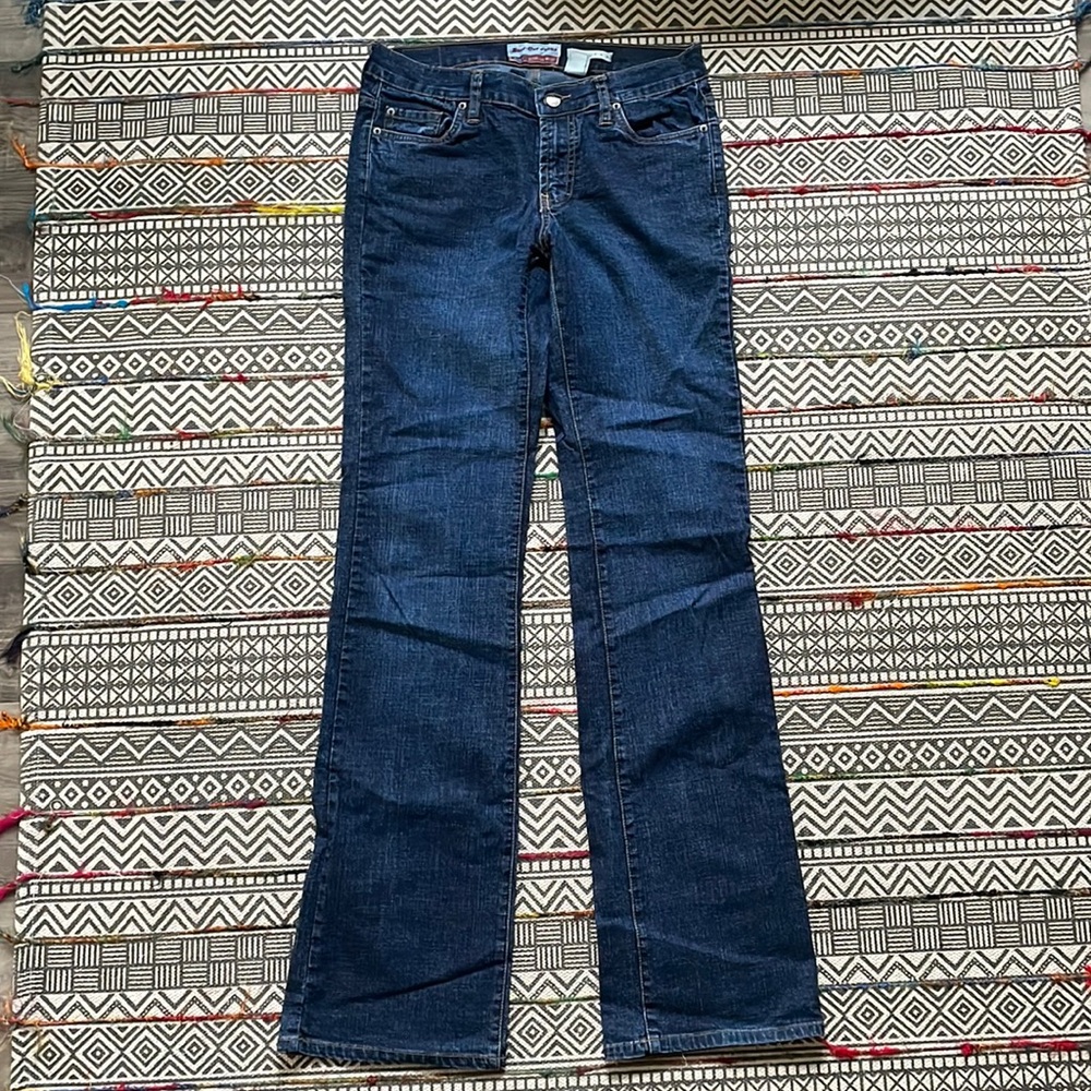 Old Navy ultra low waist bootcut jeans in size 4 Long